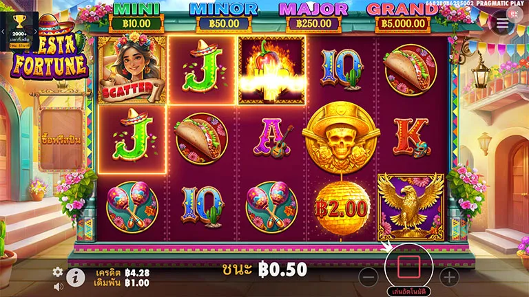 ตัวอย่างการชนะสล็อตในรูปแบบอัตโนมัติ